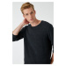 Koton Men's Black Sweatshirt