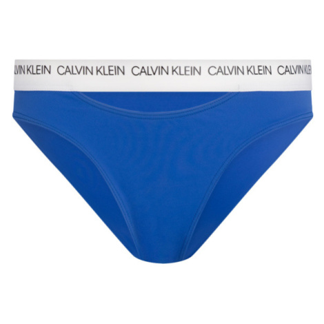 Spodný diel plaviek KW0KW00658-CHQ modrobiela - Calvin Klein modro-biela