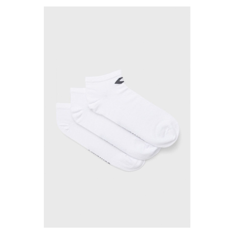 Ponožky Converse (3-pak) pánske, biela farba