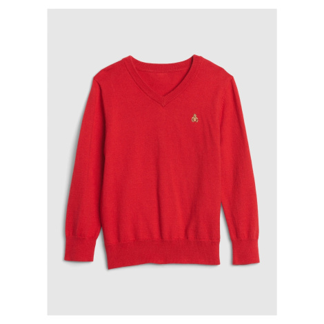 Červený chlapčenský sveter GAP