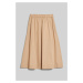 SUKŇA GANT LIGHTWEIGHT CHINO SKIRT hnedá