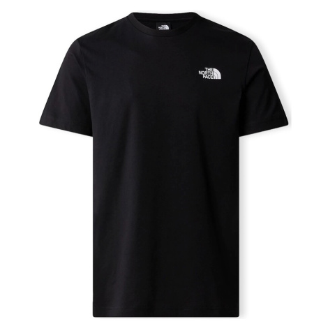 The North Face  Redbox Celebration T-Shirt - Black  Tričká a polokošele Čierna