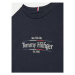 Tommy Hilfiger Tričko Icon Print KB0KB09158 Tmavomodrá Regular Fit