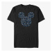 Queens Disney Mickey Classic - Mickey Ear Snowflakes Unisex T-Shirt
