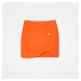 Mohito - Asymetrická sukňa - Oranžová
