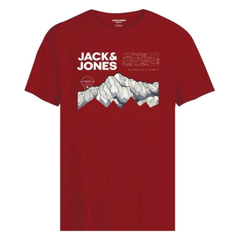 Jack & Jones  -  Tričká s krátkym rukávom Červená