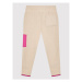 Tommy Hilfiger Teplákové nohavice Soft Colorblock KG0KG06137 D Béžová Regular Fit