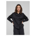 Women's satin shirt black