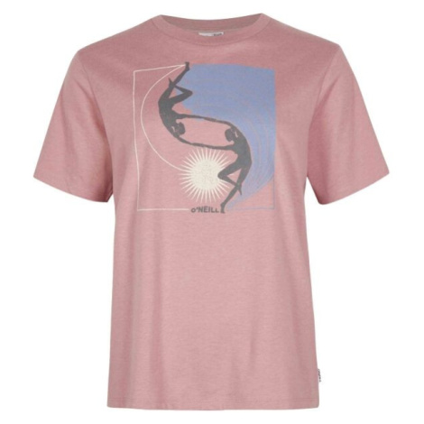 O'Neill ALLORA GRAPHIC T-SHIRT Dámske tričko, ružová, veľkosť