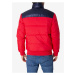 Červená pánska prešívaná bunda Calvin Klein Jeans