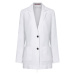 Tommy Hilfiger Sako - LINEN RELAXED SB BLAZER biele