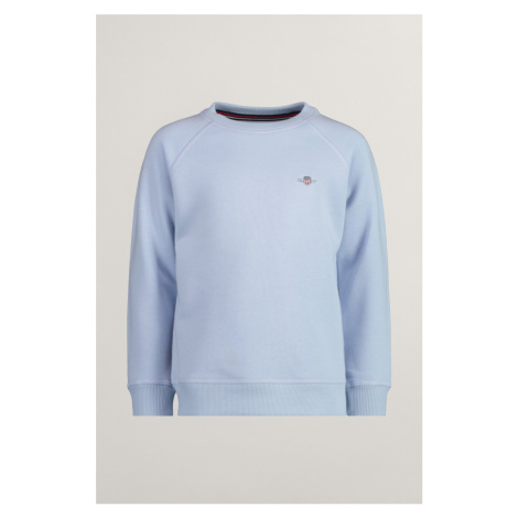 MIKINA GANT SHIELD C-NECK FRESH BLUE