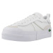 Lacoste  L004 PLATFORM CONTRASTED  Módne tenisky Biela