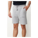 Trendyol Regular Cut Text Printed Shorts & Bermuda