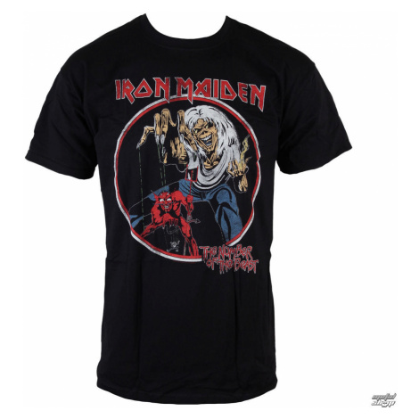 Tričko metal ROCK OFF Iron Maiden NOTB Vintage Čierna