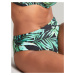 Dámske plavky Bali Midi Brief SW1646 Green Printed - Panache