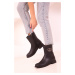 Soho Women's Black Boots & Booties 18412