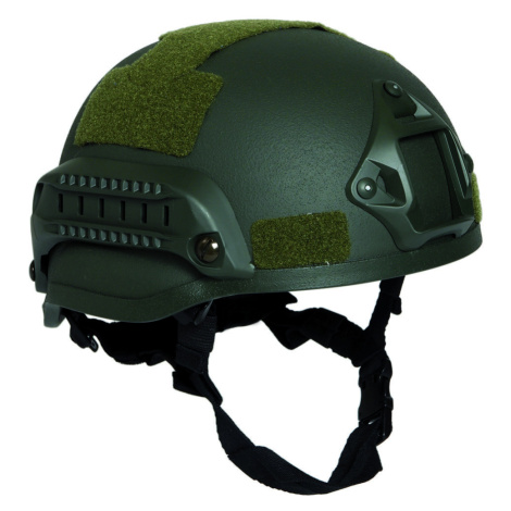 US bojová helma MICH 2002 RAIL Mil-Tec® – Čierna