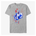 Queens Marvel - Marvel Blue Men's T-Shirt Heather Grey