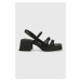 Kožené sandále Vagabond Shoemakers Hennie HENNIE čierna farba, 5337-101-20