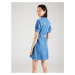 Liu Jo Košeľové šaty  modrá denim