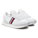 Tommy Hilfiger Sneakersy Essential Runner Global Stripes FW0FW08005 Biela