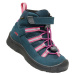 Keen Hikeport 2 Sport Mid Wp Children Detská voľnočasová obuv 10026043KEN blue wing teal/fruit d