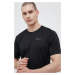 Športové tričko Jack Wolfskin Tech čierna farba, jednofarebné, 1807072