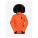 Oranžová dievčenská bunda s membránou PTX ALPINE PRE Molido