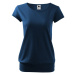 MALFINI Dámske tričko City - Polnočná modrá