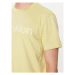 Calvin Klein Tričko Front Logo K10K103078 Žltá Regular Fit