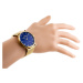 Hodinky G. ROSSI - 8709B2 (zg775e) gold/blue