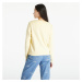 TOMMY JEANS Regular Color Serif Sweatshirt Yellow