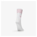 adidas Mid-Cut Glitter Crew Socks 2-Pack White/ Bliss Pink/ Black