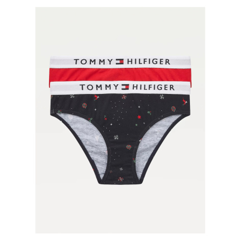 Tommy Hilfiger Set of two girls' panties in blue and red Tommy Hilfig - unisex