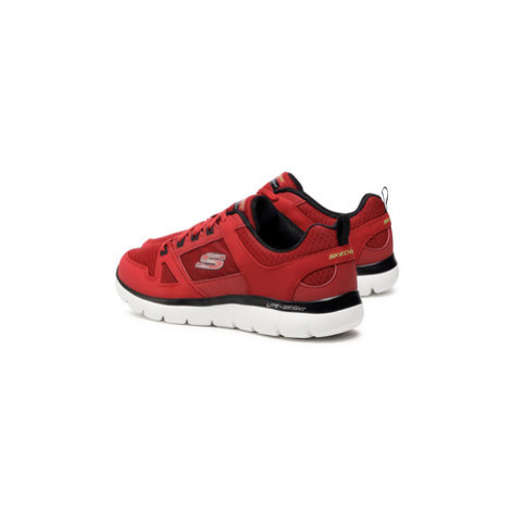 Skechers Sneakersy New World 232069/RDBK Červená
