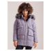 Zimná bunda s odopínateľnou kapucňou