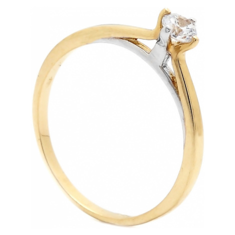 Zlatý zásnubný prsteň ITOTIA