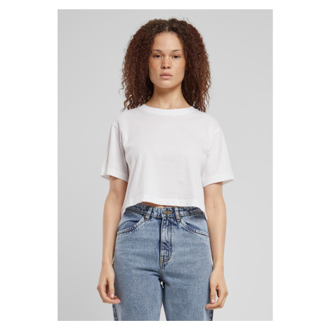 Women's short oversized T-shirt white Urban Classics