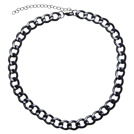 Large chain necklace in black Urban Classics