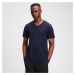 Tričko GAP Classic Vneck Tee Tapestry Navy