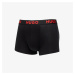 Hugo Boss Logo-Waistband Stretch Trunks 3-Pack Black