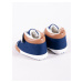 Yoclub Detské chlapčenské topánky OBO-0195C-1900 Navy Blue 6-12 měsíců