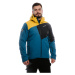 BLIZZARD-Ski Jacket Leogang, petroleum/mustard yellow Modrá
