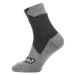 Sealskinz Waterproof All Weather Ankle Length Sock Black/Grey Marl L Cyklo ponožky