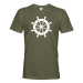 Pánske tričko pre zadákov s kormidlom - tričko na vodu pre kapitána lode