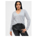 GAP Knitted sweater with V-neck - Women