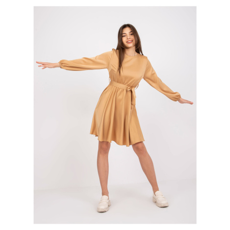 Dress-DHJ-SK-15626.83-camel