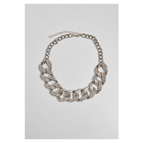 Statement necklace - silver color