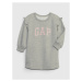 Gap Každodenné šaty 741279-00 Sivá Regular Fit